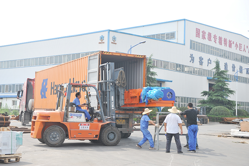 華泰集團(tuán)生產(chǎn)制造的10T／H棕櫚果榨油項(xiàng)目發(fā)貨剛果（金）