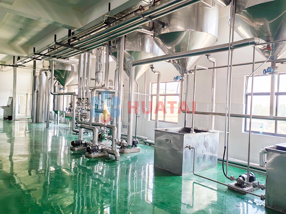 華泰智能裝備集團(tuán)承建山東濟(jì)寧10TPD大豆壓榨油一級(jí)精煉項(xiàng)目正式投產(chǎn)