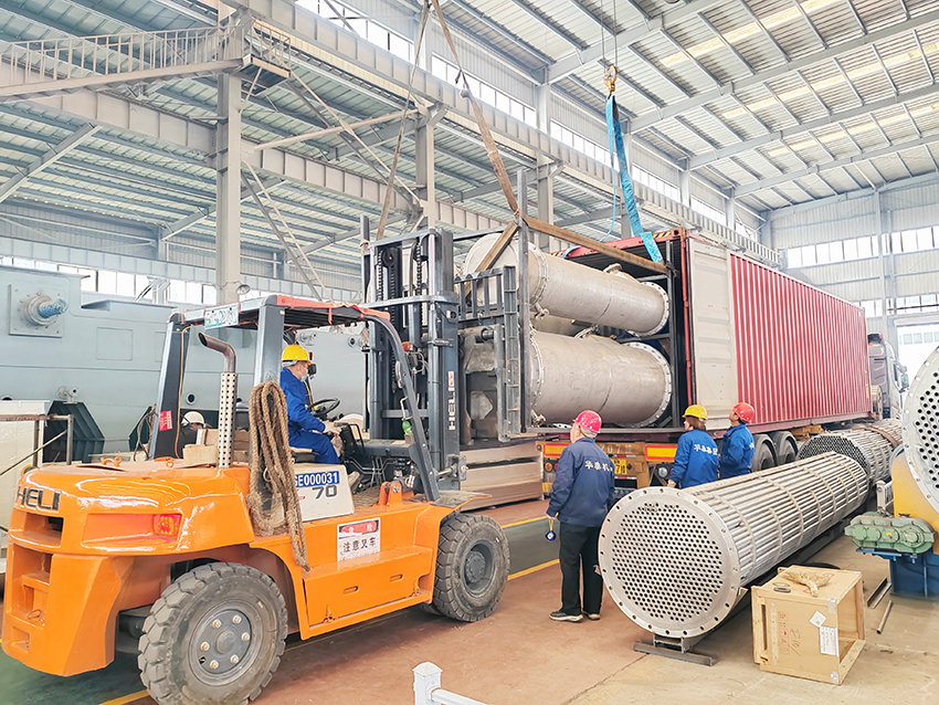 華泰集團承攬的100TPD葵花籽餅浸出項目發(fā)往波蘭