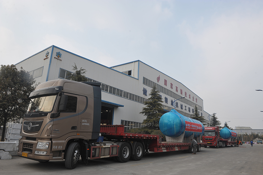 華泰集團設(shè)計制造的24T/D米糠毛蠟精制項目發(fā)往江蘇