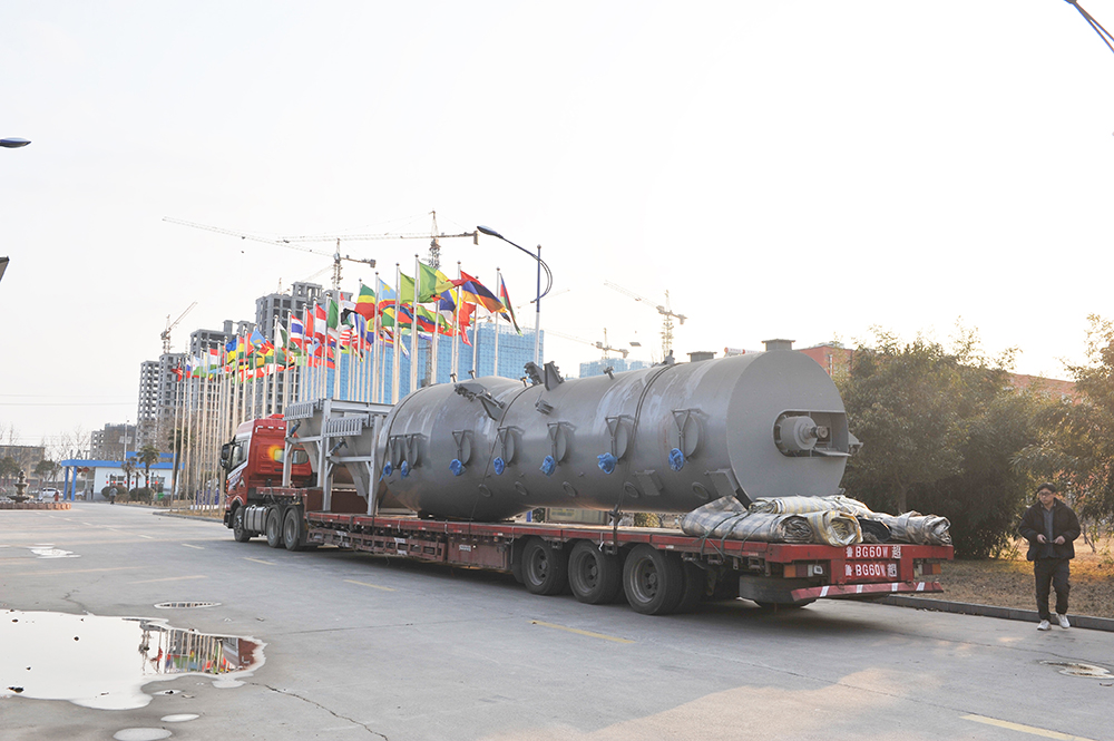 越南某公司訂購100噸米糠預(yù)處理浸出項目發(fā)貨完成