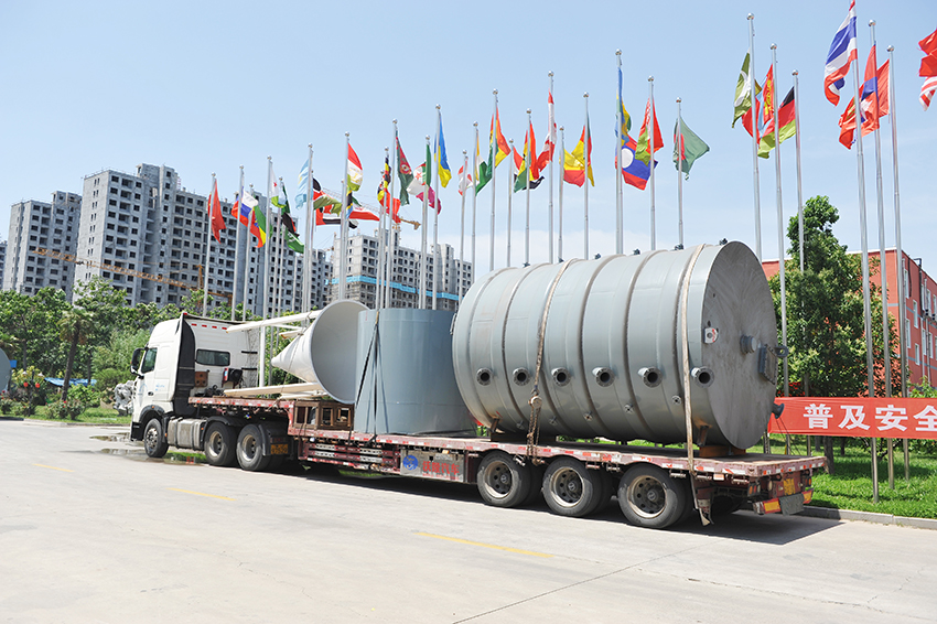 華泰集團(tuán)生產(chǎn)的300TPD大豆制油項(xiàng)目發(fā)貨尼日利亞